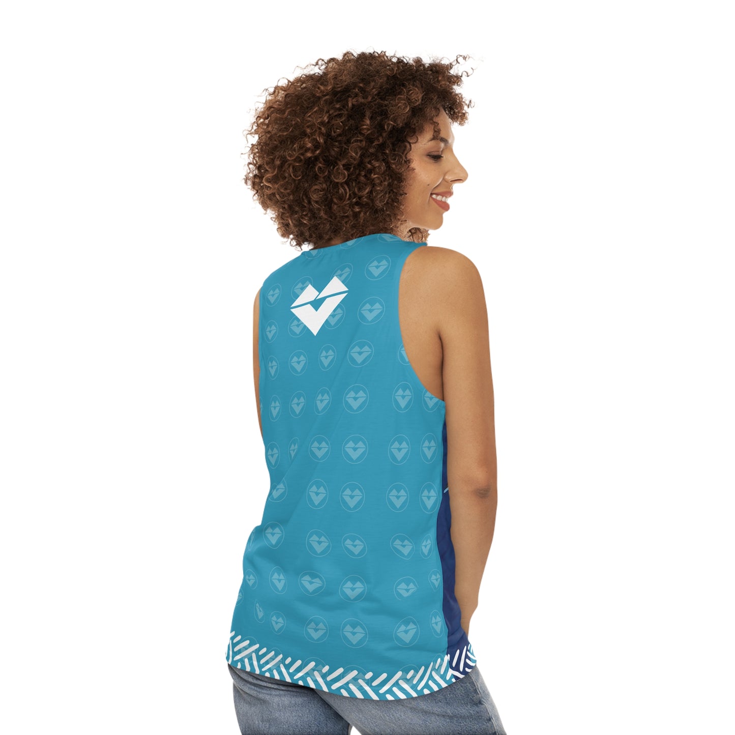 Polynesian Tank Top with New Era Style Natte Design