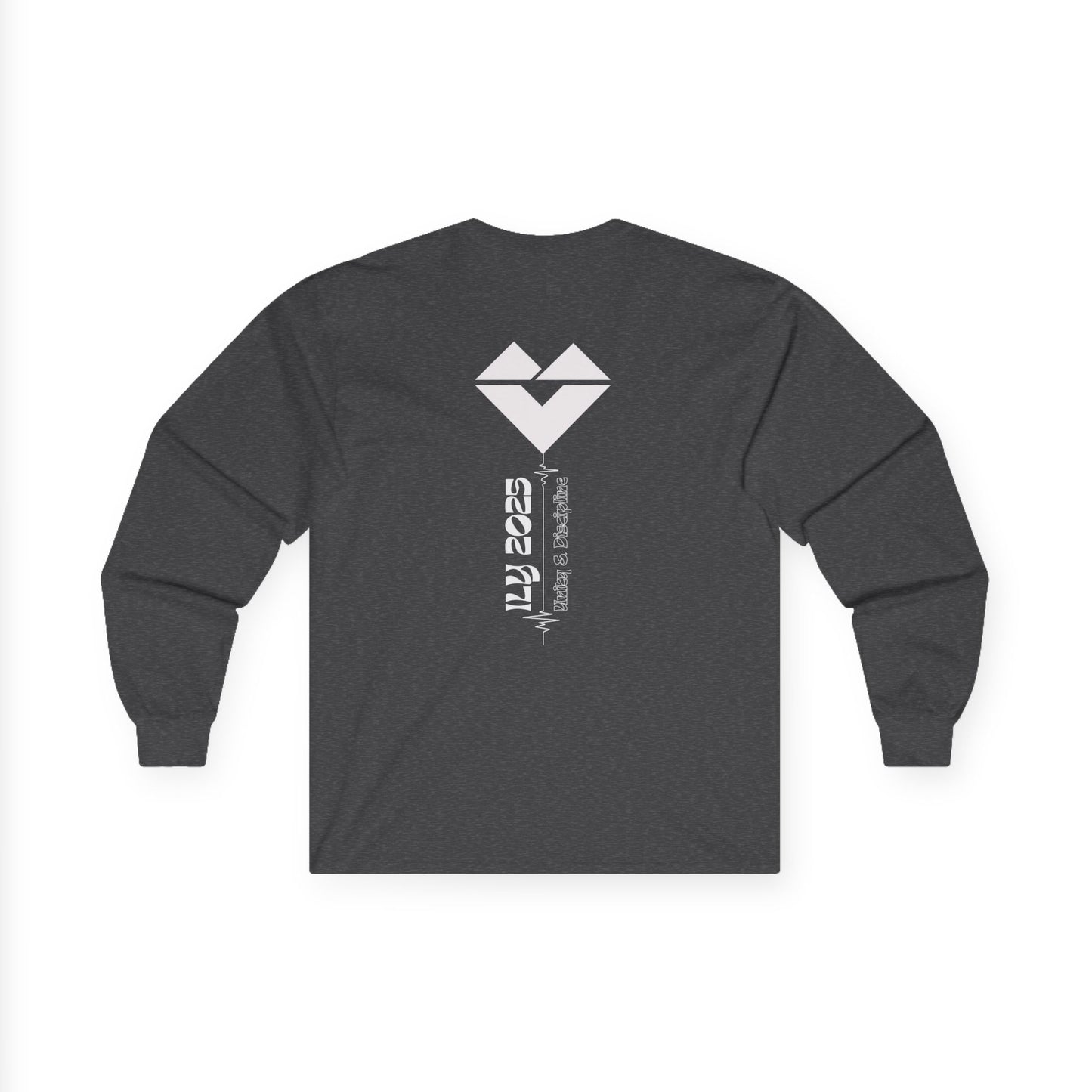 Long Sleeve Tee with ily Original Vibration Design