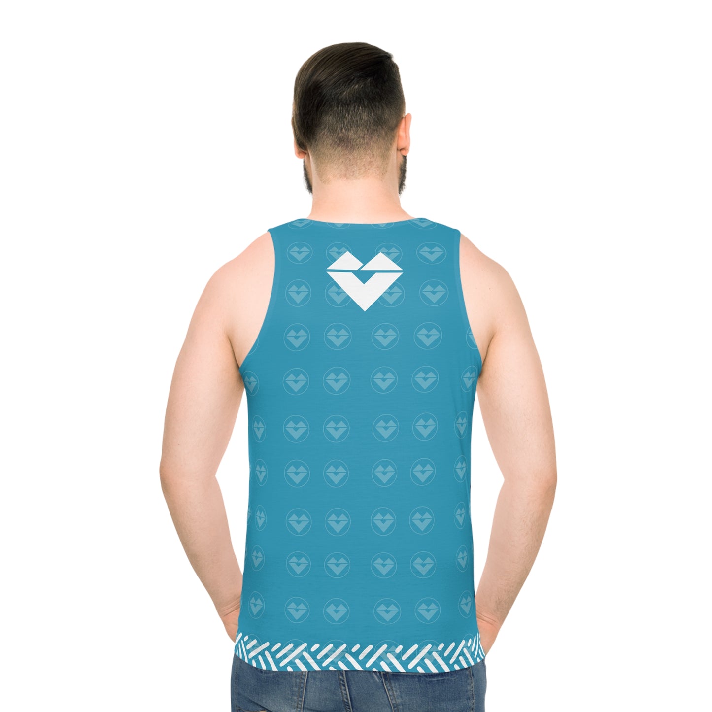 Polynesian Tank Top with New Era Style Natte Design